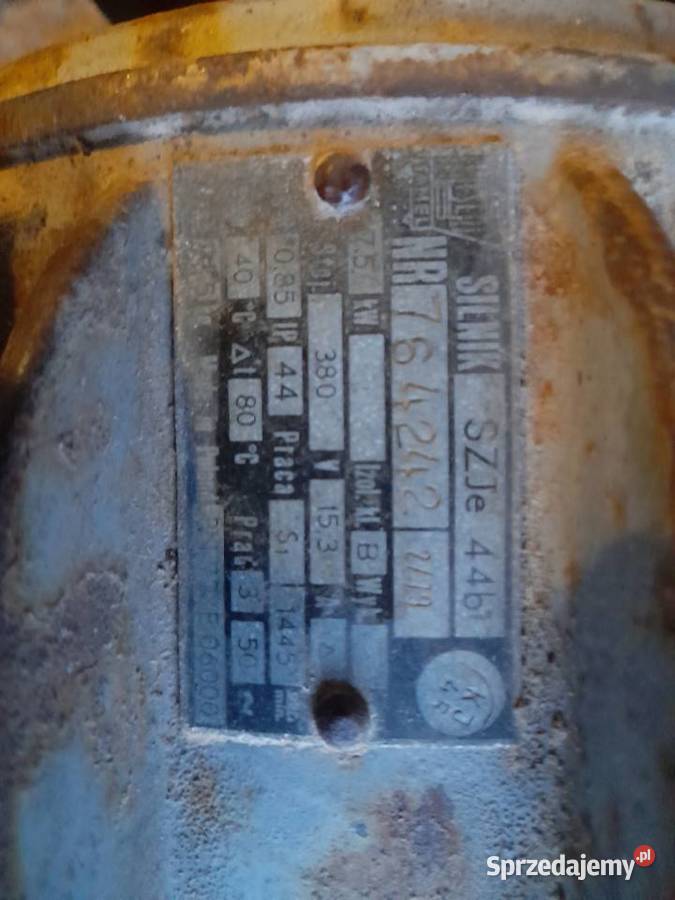 Silnik 75 kw małopolskie sprzedam