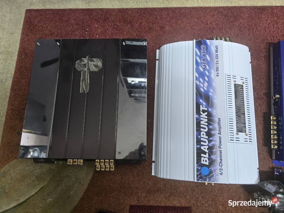 wzmacniacze kondesatory equalizer helix sprzedam