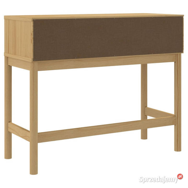 Stolik konsolowy FLORO woskowy brąz 895x365x73 Stoły Warszawa sprzedam