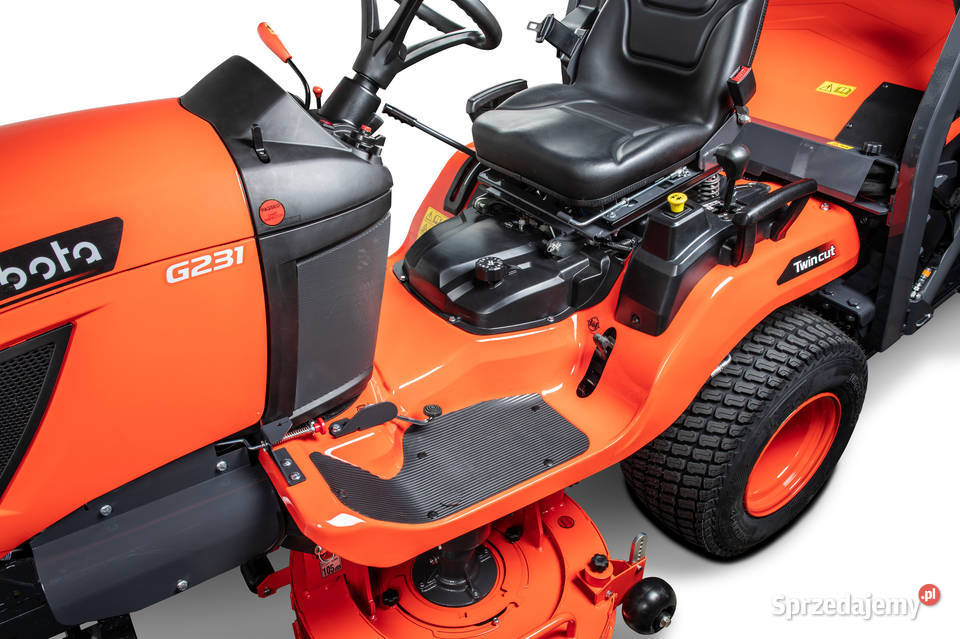 Kosiarka Kubota G231 HD Wysoki wysyp kosza mocne Bielsko-Biała