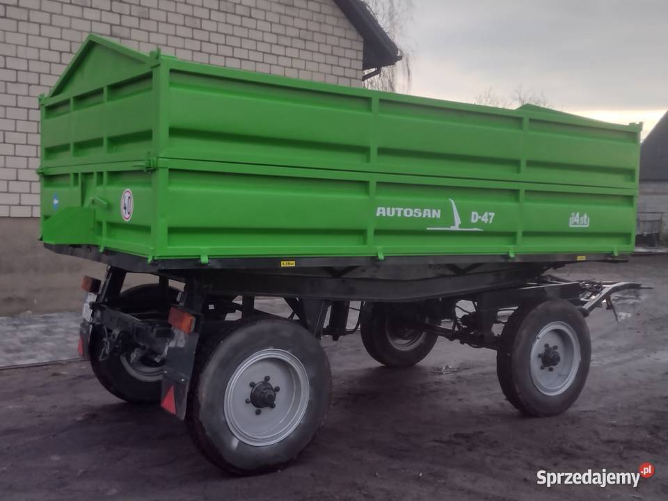 Sprzedam przyczepę wywrotkę Autosan d 47