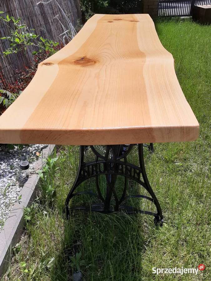 Konsola stolik zrobiony z dołu maszyny do szycia Ciechocinek