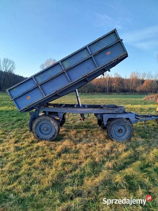 Przyczepa wywrotka d47 d55 thl hl d45 d35 nieuszkodzony Sieradz