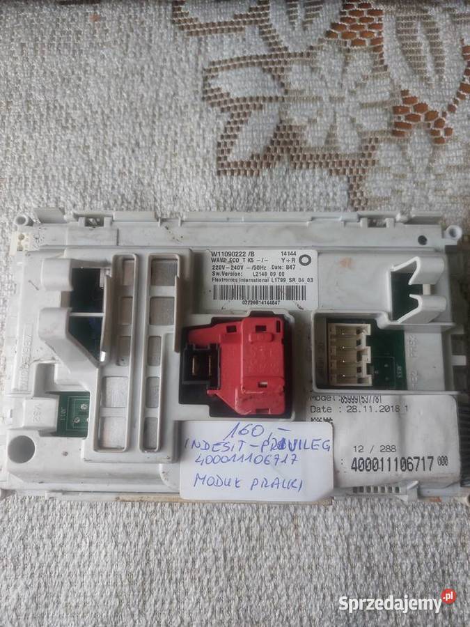 INDESIT PRIVILES 400011106717 MODUŁ PRALKI Nowy Sącz