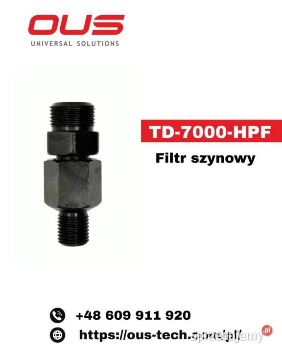 TD7000HPF Filtr szynowy Pozostałe Warszawa
