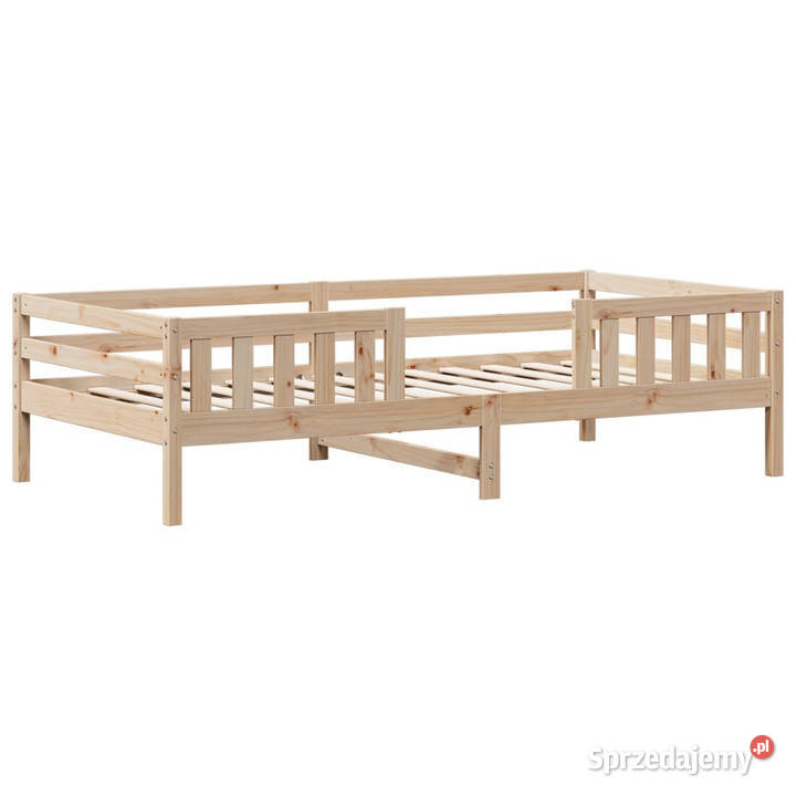 Rama łóżka z dachem lite drewno sosnowe 100x200 Łóżka Warszawa