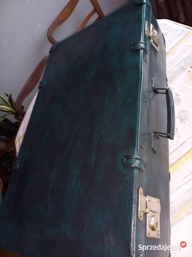 Stara walizka renowacji