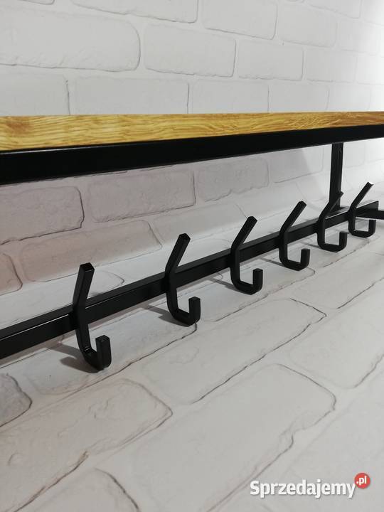 Wieszak na ubrania LOFT industrial przedpokój Półki Ostrów Wielkopolski