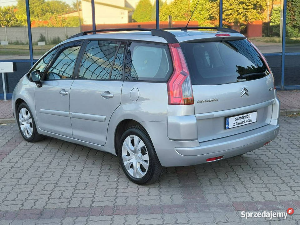Citroen C4 Grand Picasso 20 benzyna 140 automat ogranicznik prędkości Warszawa