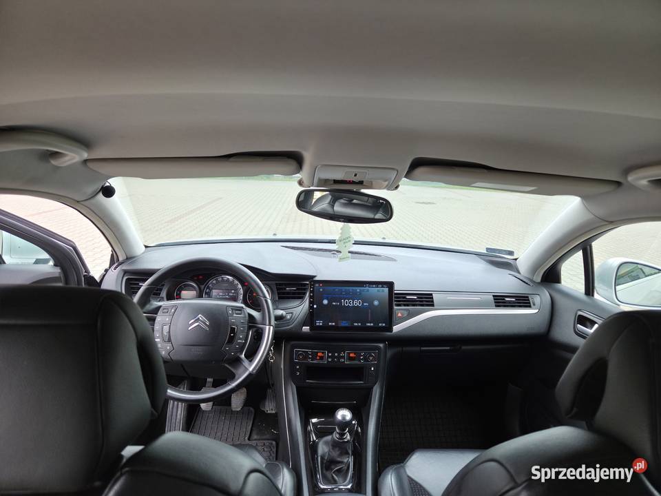 Citroen C5 20Hdi Exclusive Salon Polska skórzana tapicerka