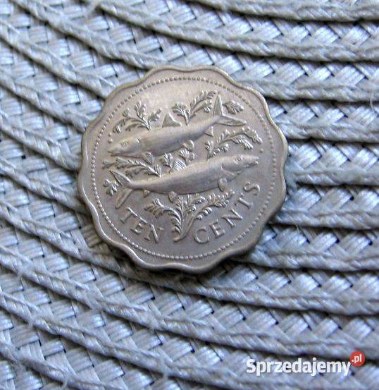 Bahama 10 Cent 1975r Numizmatyka Kolekcje Kalisz