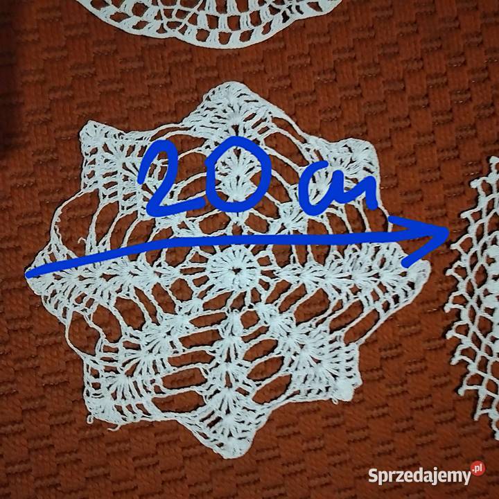 serwetki szydełkowe Bukowno