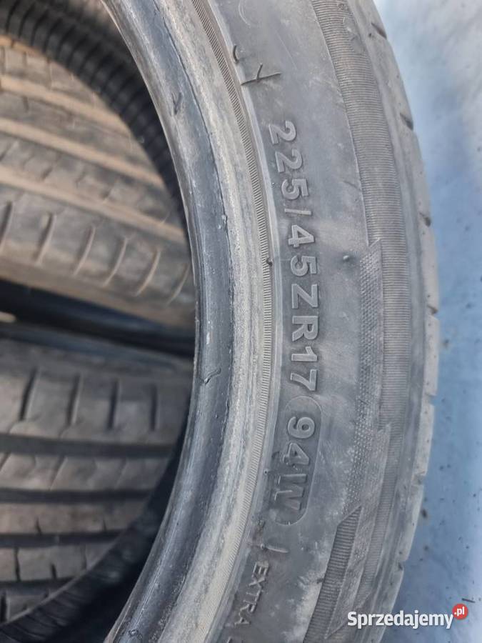 Trzy opony letnie 22545r17 Fitemax 2021 Gliwice