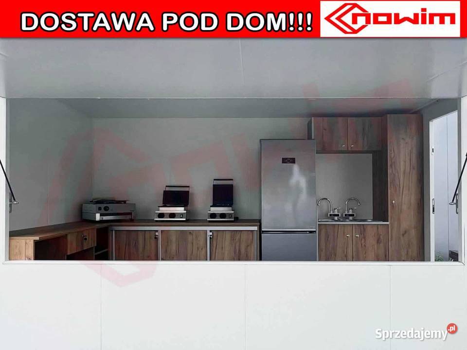 przyczepa gastronomiczna budka lody gofry Kotlin sprzedam