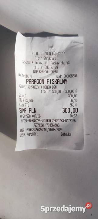 Sprzedam nowy rozrusznik Denso Citroen C4 Coupe małopolskie Miechów