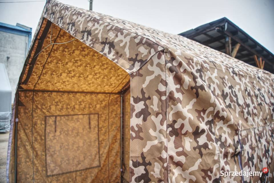 5x8x2m Wzmocniony Namiot terenowy techniczny Kraków