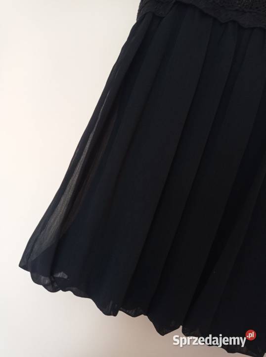 Czarna bluzka Look czarny Bluzki i koszule Hajnówka sprzedam