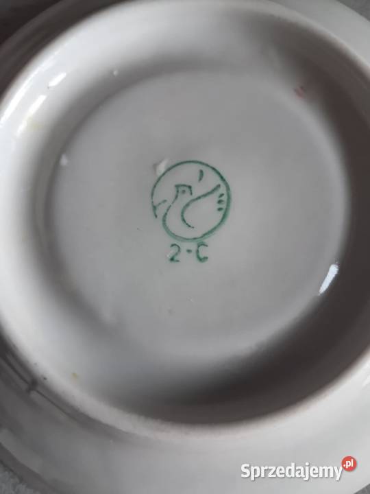 4 filiżanki 6 talerzyków z prlu radzieckiej świętokrzyskie Sandomierz