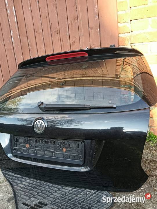 Klapa Golf V 5 kombi czarna kompletna BEZ RDZY Części montażowe Poniec