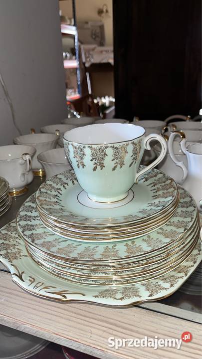 Filiżanka z talerzykiem deserowym i śniadaniowym pomorskie Gdańsk sprzedam