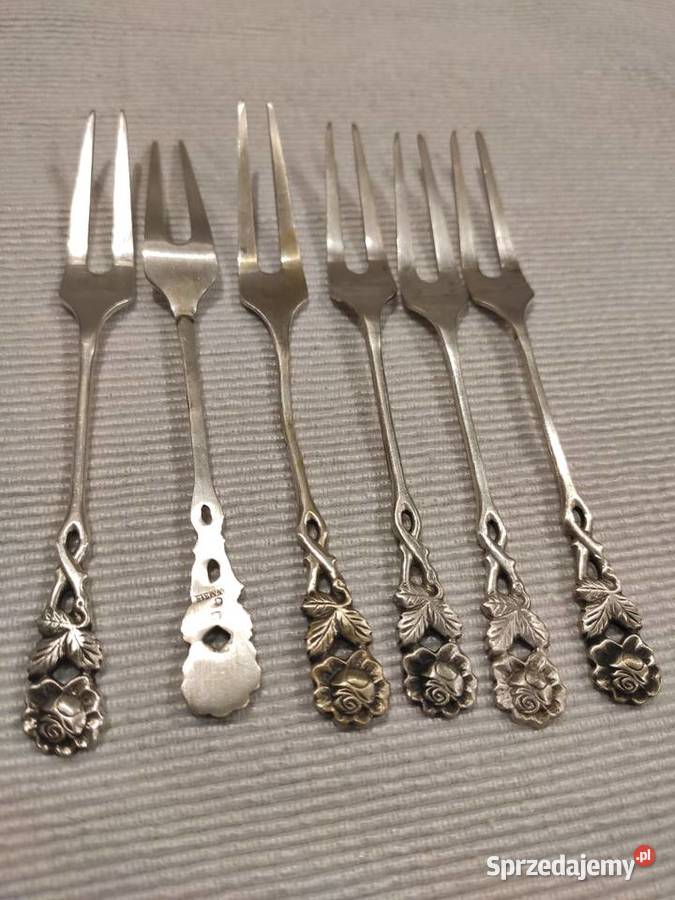 Srebrne widelczyki Wrocław