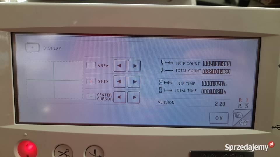 Hafciarka BROTHER PR620 Złotniki