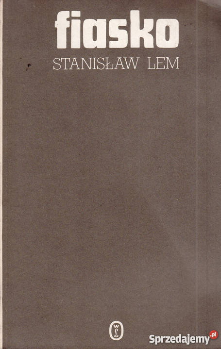 03020 FIASKO STANISŁAW LEM Czyrna sprzedam