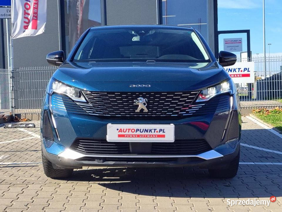 Peugeot 3008 2022r FV23 Automat Kamera Tempomat Poznań