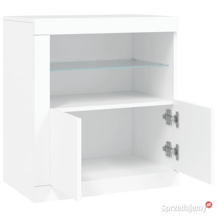 Szafka z oświetleniem LED biała 605x37x67 mazowieckie Warszawa
