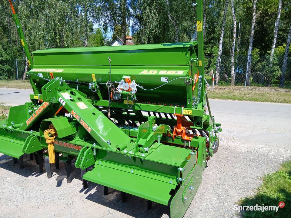 Amazone ke 302 ad 302 siewnik talerzowy agregat nieuszkodzony Gniezno