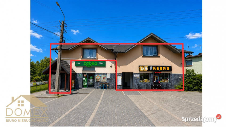 Lokal 221m2 Marklowice 4294zł/m2