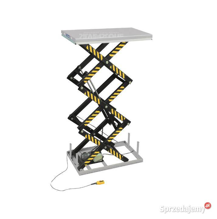 Hydrauliczny stacjonarny nożycowy stół podnośny łódzkie Smolice
