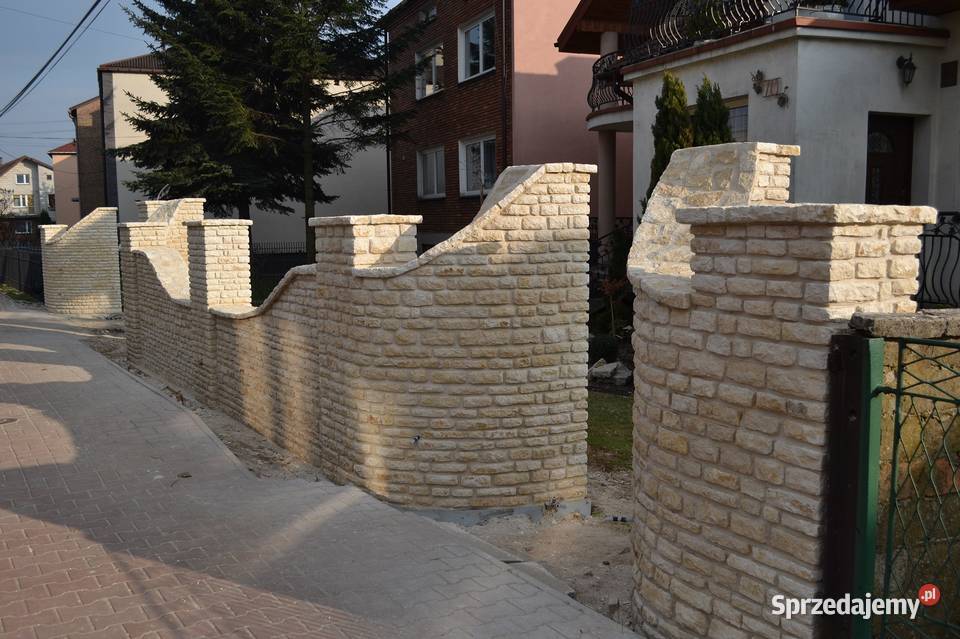 Ogrodzenia z kamienia Mury z kamienia Kamień małopolskie Olkusz