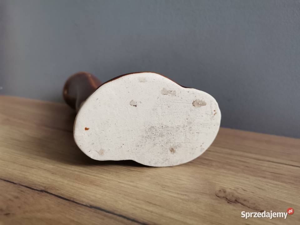 Stary wazon świecznik ceramika design PRL 1960 Katowice