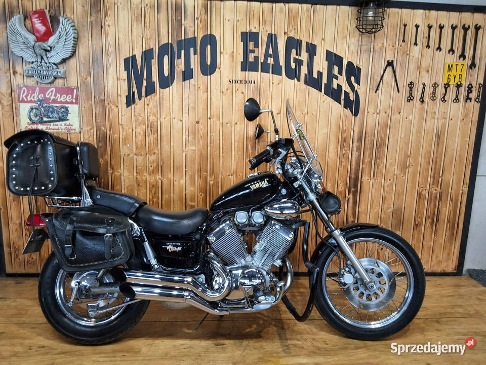 Yamaha Virago Maksymalnie ubrana yamaha virago elektryczny starter Stare Miasto sprzedam
