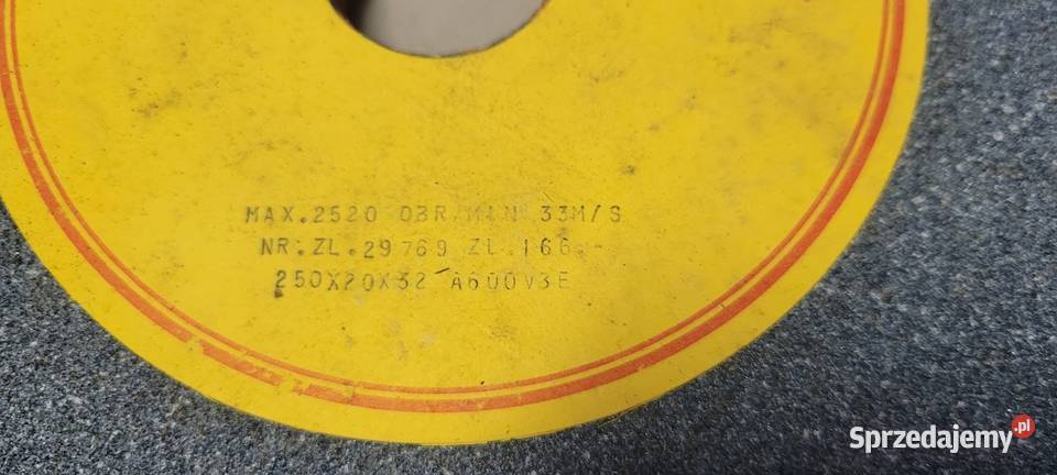 Nowy Kamień szlifierski Korund ściernica Tuszynek Majoracki