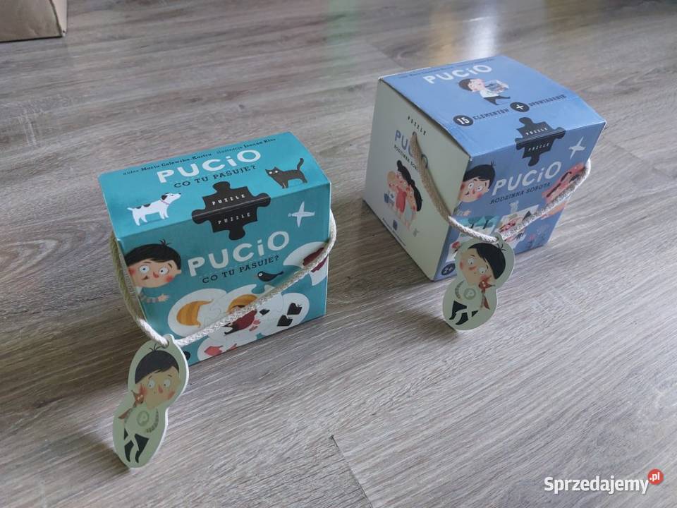 Pucio Co tu pasuje Pucio Rodzinna sobota puzzle sprzedam