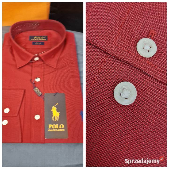 Koszula tommy Ralph burberry długi rekaw premium Wadowice