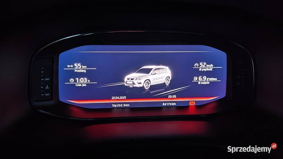 Seat Ateca Xcellence 2019 20TSI 4Drive przyciemniane szyby Ateca