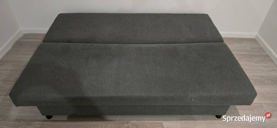 Kanapa rozkładana Ikea Alvdalen grafitowa stan Garcz