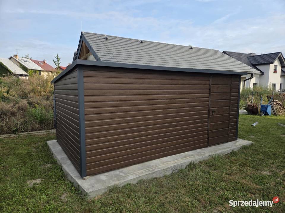 Domek ogrodowy narzędziowy 53 Ciemny Orzech Wapno sprzedam