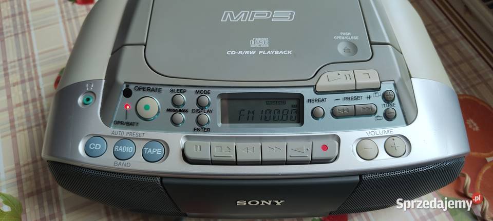 Radiomagnetofon SONY CFDSO3 CPL Sprawne