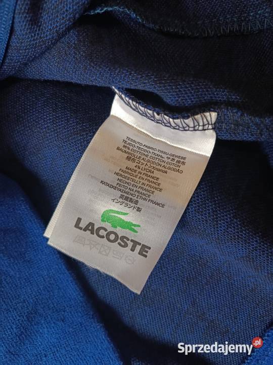 Komplet dresowy Lacoste monogram regular fit Rozmiar XL sprzedam