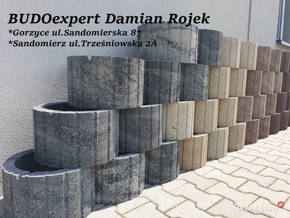 GAZON ogrodowy Joniec kwadrat DONICA gazony Gorzyce