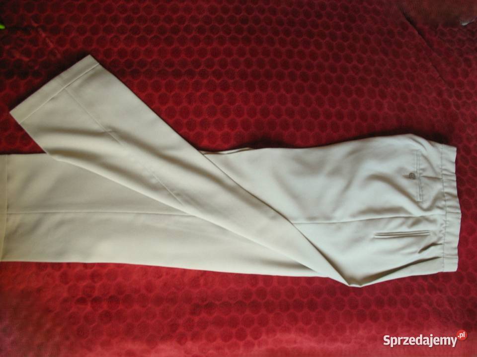 Spodnie z mankietami eleganckie męskie W 30 L32 mazowieckie Siedlce