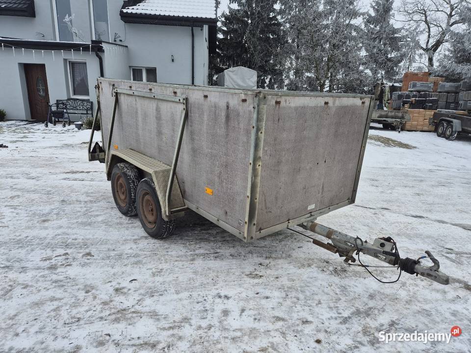 Przyczepka samochodowa 3x15 Ładna Stara Kaźmierka