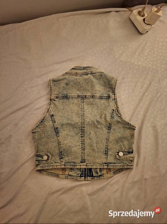 jeansowy bezrękawnik śląskie Zabrze