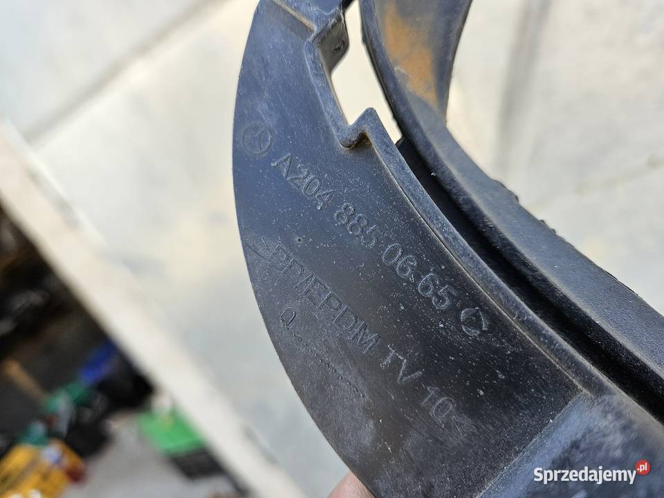 MERCEDES W204 KOMBI ŚLIZG WZMOCNIENIE ZDERZAKA osobowe Wzmocnienia, belki i wsporniki Wzmocnienia, belki i wsporniki Międzychód