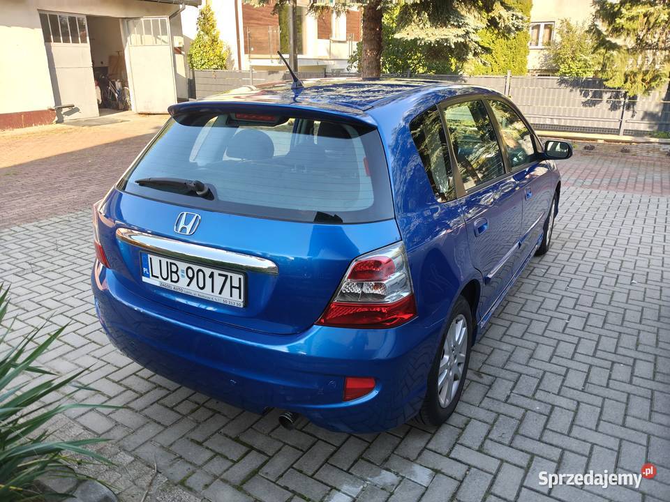 Honda Civic VII 16 VTEC LPG 5 drzwi Rok produkcji 2004 Bełżyce