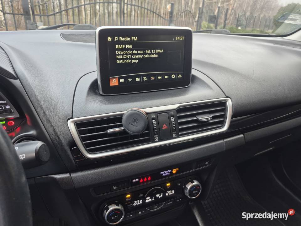 Mazda 3 Enso 20 120 2016 Czerwony komputer pokładowy Legnica